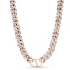 Thumbnail Image 5 of Alessi Domenico Diamond Necklace 9-5/8 ct tw 18K Rose Gold 20" 10.2mm