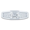 Thumbnail Image 3 of Men's Pnina Tornai Lab-Grown Emerald-Cut Diamond Anniversary Band 1-7/8 ct tw 14K White Gold