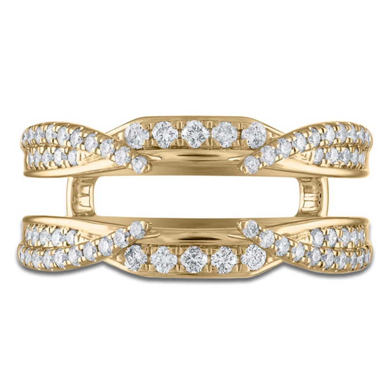 Main Image 3 of Certified Diamond Enhancer Ring 1/2 ct tw 14K Yellow Gold