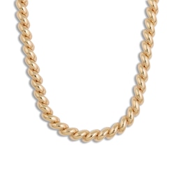 Italia D'Oro High-Polish San Marco Chain Necklace 14K Yellow Gold 18"