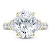 Thumbnail Image 3 of Pnina Tornai Lab-Grown Diamond Oval-Cut Engagement Ring 6-7/8 ct tw 14K Yellow Gold