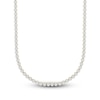 Thumbnail Image 1 of Men's Lab-Grown Diamond Tennis Necklace 6 ct tw 14K Yellow Gold 20"