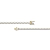 Thumbnail Image 2 of Men's Lab-Grown Diamond Tennis Necklace 6 ct tw 14K Yellow Gold 20"