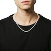Thumbnail Image 4 of Men's Lab-Grown Diamond Tennis Necklace 6 ct tw 14K Yellow Gold 20"