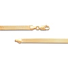 Thumbnail Image 2 of Solid Herringbone Chain Bracelet 5.53mm 10K Yellow Gold 7"