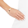 Thumbnail Image 3 of Flat-Edge Bangle Bracelet 5.9mm 10K Yellow Gold 6.5"