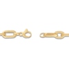 Thumbnail Image 4 of Hollow Oval Link Greek Key Bracelet 8.3mm 14K Yellow Gold 7.5"