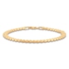 Thumbnail Image 1 of Panther Stampato Chain Bracelet 4.4mm 14K Yellow Gold 7.5"