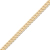 Thumbnail Image 2 of Panther Stampato Chain Bracelet 4.4mm 14K Yellow Gold 7.5"