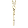 Thumbnail Image 2 of Shy Creation Diamond Cross Toggle Necklace 3/8 ct tw 14K Yellow Gold 18" JR55011950
