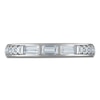 Thumbnail Image 3 of Vera Wang VOW Baguette & Round-Cut Diamond Wedding Band 3/8 ct tw 14K White Gold