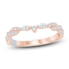 Thumbnail Image 1 of Pnina Tornai Round & Marquise-Cut Diamond Contour Twist Wedding Band 1/3 ct tw 14K Rose Gold