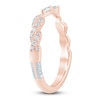 Thumbnail Image 2 of Pnina Tornai Round & Marquise-Cut Diamond Contour Twist Wedding Band 1/3 ct tw 14K Rose Gold