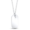 Thumbnail Image 3 of Shy Creation Diamond Octagon Tag Necklace 7/8 ct tw 14K White Gold 18" SC55019872