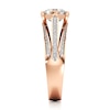 Thumbnail Image 3 of J'Lure Lab-Grown Diamond Octagon Step-Cut Engagement Ring 1-3/8 ct tw 18K Rose Gold