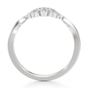 Thumbnail Image 2 of J'Lure Lab-Grown Diamond Scalloped Wedding Band 1/5 ct tw 18K White Gold