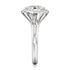 Thumbnail Image 3 of J'Lure Oval Step-Cut Lab-Grown Diamond Engagement Ring 2-1/4 ct tw 18K White Gold