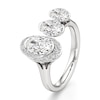 Thumbnail Image 4 of J'Lure Oval Step-Cut Lab-Grown Diamond Engagement Ring 2-1/4 ct tw 18K White Gold