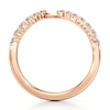 Thumbnail Image 2 of J'Lure Lab-Grown Diamond Contour Wedding Band 1/3 ct tw 18K Rose Gold