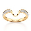 Thumbnail Image 1 of J'Lure Lab-Grown Diamond Contour Wedding Band 1/6 ct tw 18K Yellow Gold