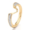 Thumbnail Image 4 of J'Lure Lab-Grown Diamond Contour Wedding Band 1/6 ct tw 18K Yellow Gold