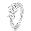Thumbnail Image 4 of J'Lure Hexagon Brilliant-Cut Lab-Grown Diamond Engagement Ring 3-1/2 ct tw 18K White Gold