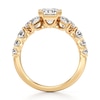 Thumbnail Image 2 of J'Lure Imperial-Emerald Step-Cut Lab-Grown Diamond Engagement Ring 3-1/2 ct tw 18K Yellow Gold