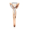 Thumbnail Image 3 of J'Lure Hexagon Brilliant-Cut Lab-Grown Diamond Bypass Engagement Ring 2-1/4 ct tw 18K Rose Gold