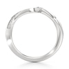Thumbnail Image 2 of J'Lure Lab-Grown Diamond Contour Wedding Band 1/6 ct tw 18K White Gold