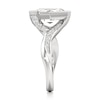 Thumbnail Image 3 of J'Lure Carre Step-Cut Lab-Grown Diamond Bypass Engagement Ring 3-1/3 ct tw 18K White Gold