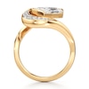 Thumbnail Image 2 of J'Lure Oval Portrait-Cut Lab-Grown Diamond Engagement Ring 2 ct tw 18K Yellow Gold