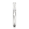 Thumbnail Image 3 of J'Lure Baguette-Cut Lab-Grown Diamond Contour Wedding Band 1/3 ct tw 18K White Gold