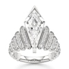 Thumbnail Image 1 of J'Lure Kite Step-Cut Lab-Grown Diamond Engagement Ring 3-1/2 ct tw 18K White Gold