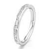 Thumbnail Image 4 of J'Lure Baguette & Round-Cut Lab-Grown Diamond Wedding Band 1/3 ct tw 18K White Gold