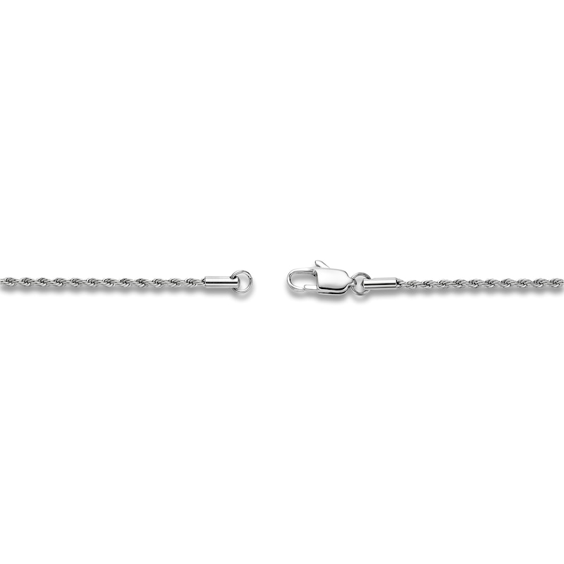 Main Image 4 of Men's Beveled Cross Necklace Stainless Steel 22"
