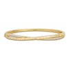 Thumbnail Image 1 of Le Vian Diamond Crossover Bangle Bracelet 1 ct tw 14K Honey Gold