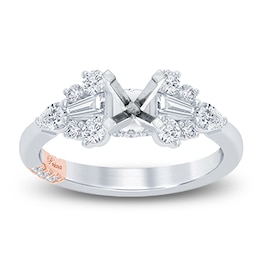 Pnina Tornai Lab-Grown Diamond Engagement Ring Setting 5/8 ct tw 14K White Gold