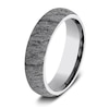 Thumbnail Image 2 of Men's Lava Rock Pattern Comfort-Fit Wedding Band Tungsten Carbide 6mm