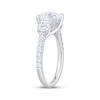 Thumbnail Image 2 of Round-Cut Lab-Grown Diamond Engagement Ring 3 ct tw 14K White Gold