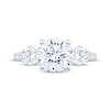Thumbnail Image 3 of Round-Cut Lab-Grown Diamond Engagement Ring 3 ct tw 14K White Gold