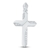Thumbnail Image 1 of Men's Diamond Cross Charm 1/4 ct tw Sterling Silver