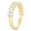 Thumbnail Image 2 of Marquise-Cut Lab-Grown Diamond Anniversary Ring 1 ct tw 14K Yellow Gold