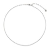 Thumbnail Image 1 of Mirror Chain Necklace Solid 10K White Gold 20"