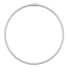 Thumbnail Image 1 of Lab-Grown Diamond Tennis Necklace 12 ct tw 14K White Gold 17"