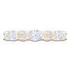 Thumbnail Image 3 of Marquise & Oval-Cut Lab-Grown Diamond Anniversary Ring 3/4 ct tw 14K Yellow Gold