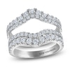 Thumbnail Image 1 of Vera Wang VOW Lab-Grown Diamond Curved Enhancer Ring 1-1/2 ct tw 14K White Gold