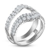 Thumbnail Image 2 of Vera Wang VOW Lab-Grown Diamond Curved Enhancer Ring 1-1/2 ct tw 14K White Gold