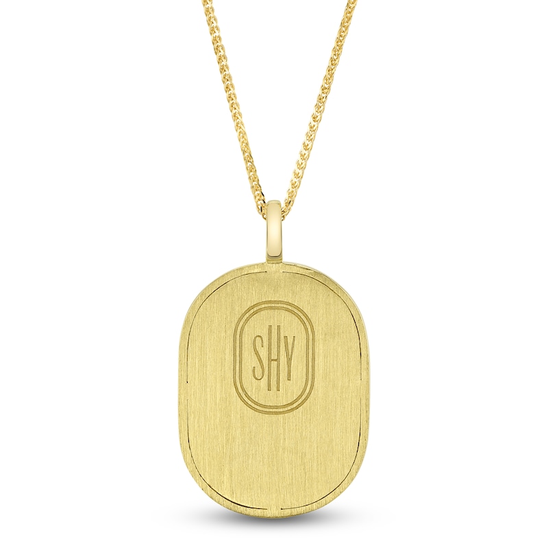 Main Image 3 of Shy ICON Zodiac Diamond Accent Sagittarius Necklace 14K Yellow Gold 18" B22001099-SAG
