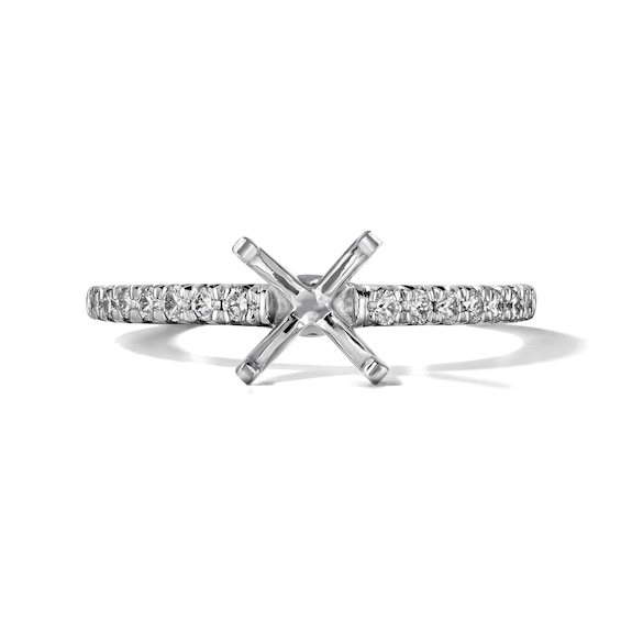 Chosen Certified Diamond Engagement Ring Setting 1/4 ct tw Platinum