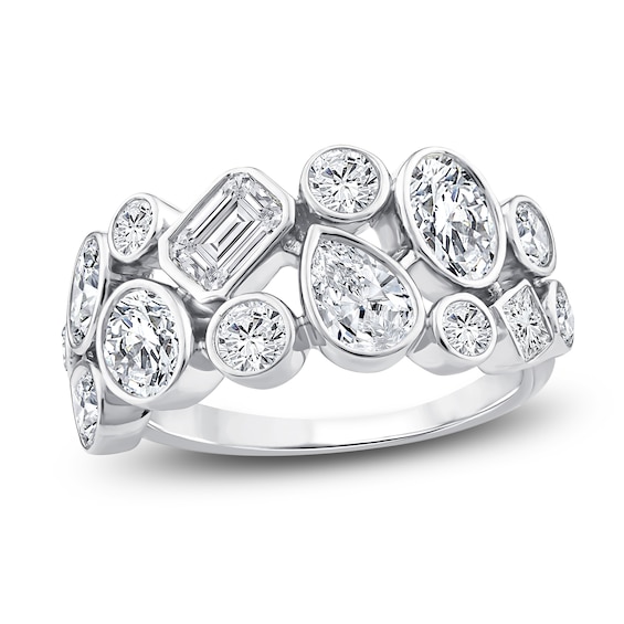 Jared Signature Multi-Shape Lab-Grown Diamond Scatter Ring 2-1/2 ct tw 14K White Gold